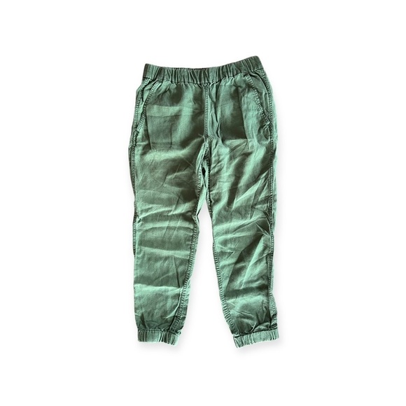 GAP casual green pants stretch small - Picture 1 of 9